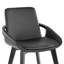 Chaise en bambou et similicuir 1pc-803291600