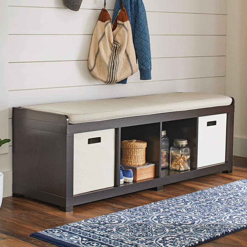 8 Pair Shoe Storage Cabinet, Espresso