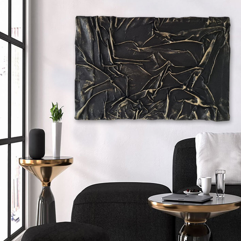 Peinture à l'huile décorative, H 27,56 po x l 39,37 po x P 1 po