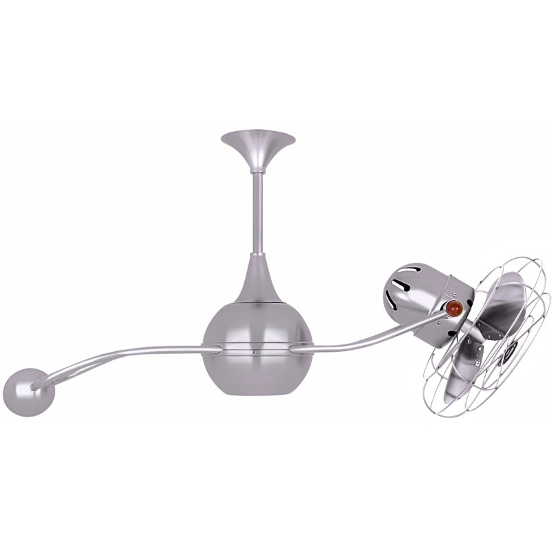 42" Brisa 2000 3 Blade Ceiling Fan, Brushed Nickel