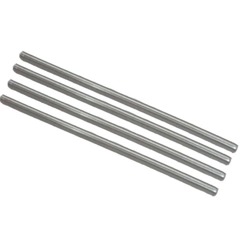 4 pailles en acier inoxydable, finition en métal