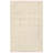 Label J Lustrous BAV04 Handmade Geometric Cream Area Rug-681066384