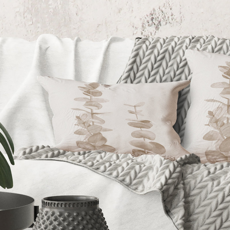 Floral Throw Pillow