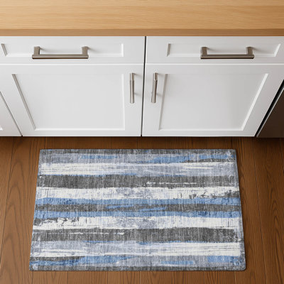 Tapis à rayures Premium lavable à la machine AMF1872