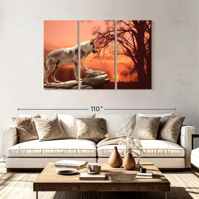 Brampt Sunset Ridge, 48" H x 74" W