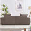Makassar 89.37' Sofa with Square Armrests-816851475