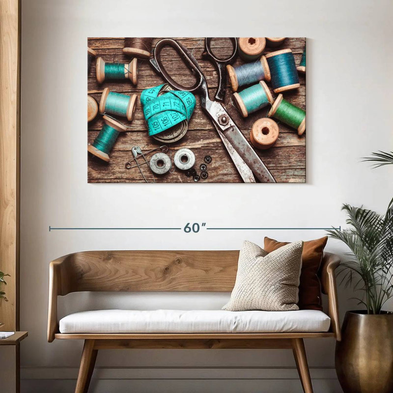 Senne Sewing, 30" H x 45" W