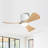 42 In. 3 Abs Blades Indoor Flush Mount Ceiling Fan With Light Kit And Remote-105501505-105501507