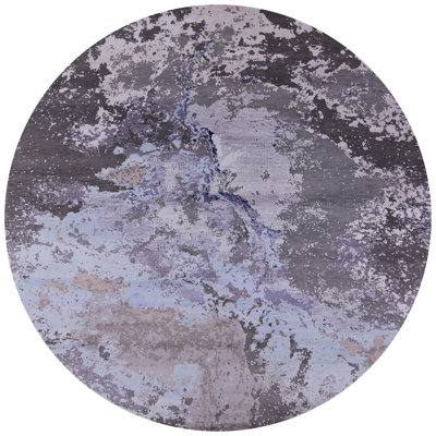 Tapis abstrait gris