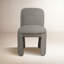 Chaise d'appoint Mino, gris chaud-147978707