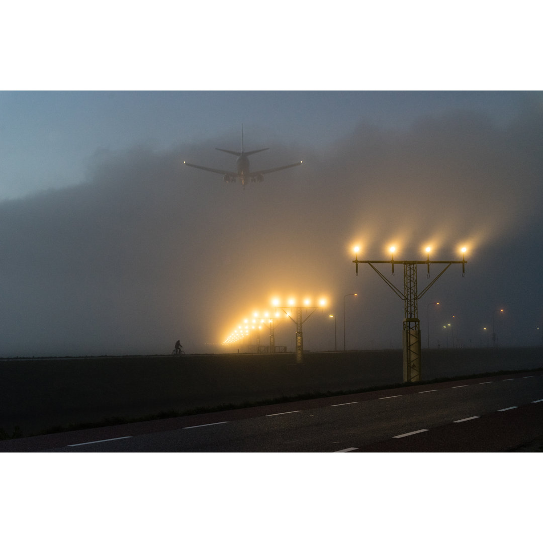 Flugzeug - Kunstdrucke auf Leinwand - Wrapped Canvas