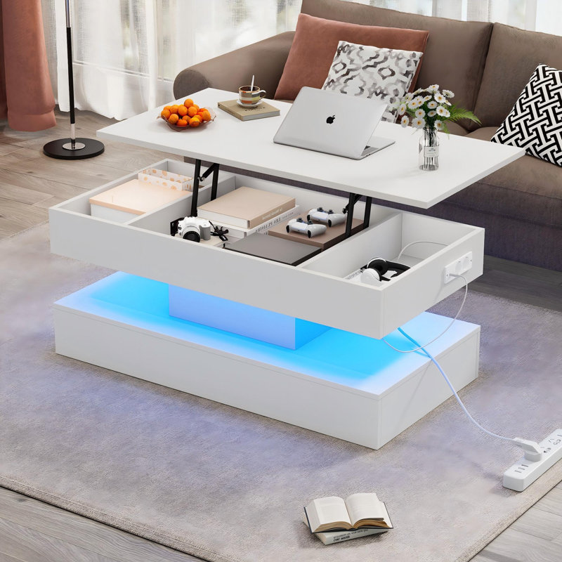 Lift Top Coffee Table with Storage