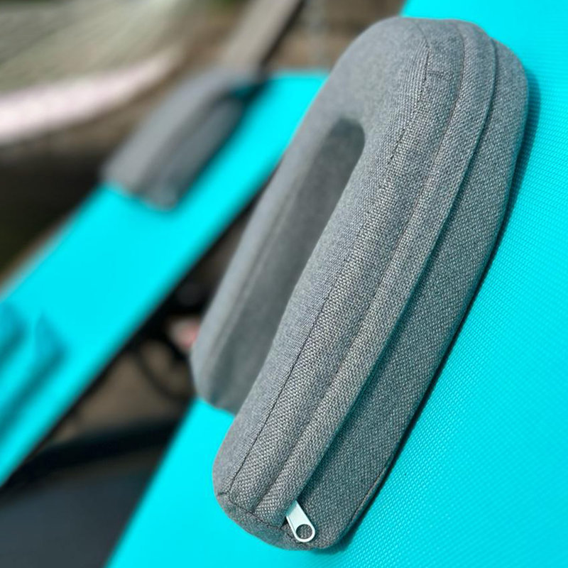 Chaise longue longue 76,77 po, Bleu