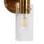 1- Light 13.4' H Iron Wall Sconce
