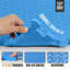 Tapis d'exercice à emboîtement en mousse CAP, losanges 24 pi. Ca., TATAMI, carreaux en T de 3/4 po d'épaisseur-98181971