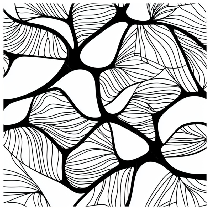 Abstract Bedding Art Comforter Modern, King