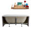 59.1'' x 29.5'' Soaking Acrylic Bathtub-95288593