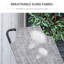 Chaise berçante de jardin, chaise berçante intérieure en tissu-1053876073
