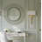 Calais Metal Round Wall Mirror
