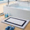 Tapis de bain avec envers antidérapant