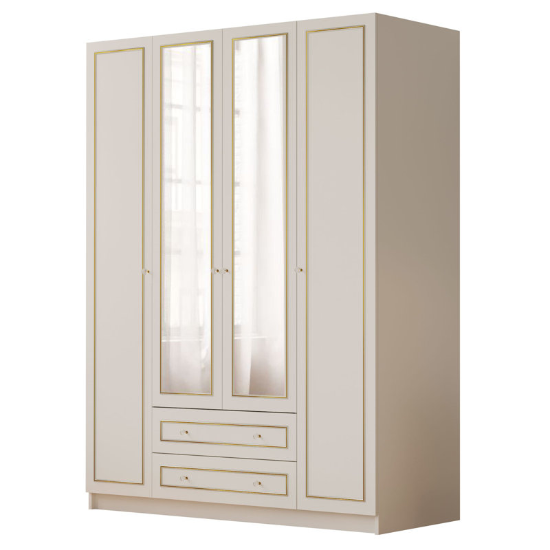 Vanhorn 4 Door Wardrobe