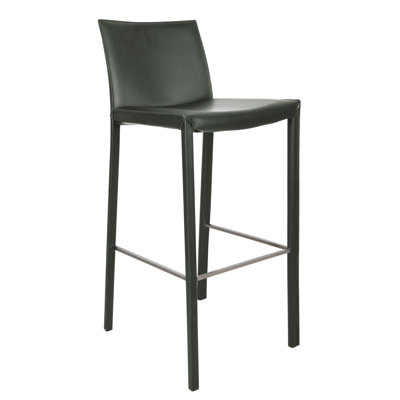 Clegg Upholstered Counter Stool with Metal Frame