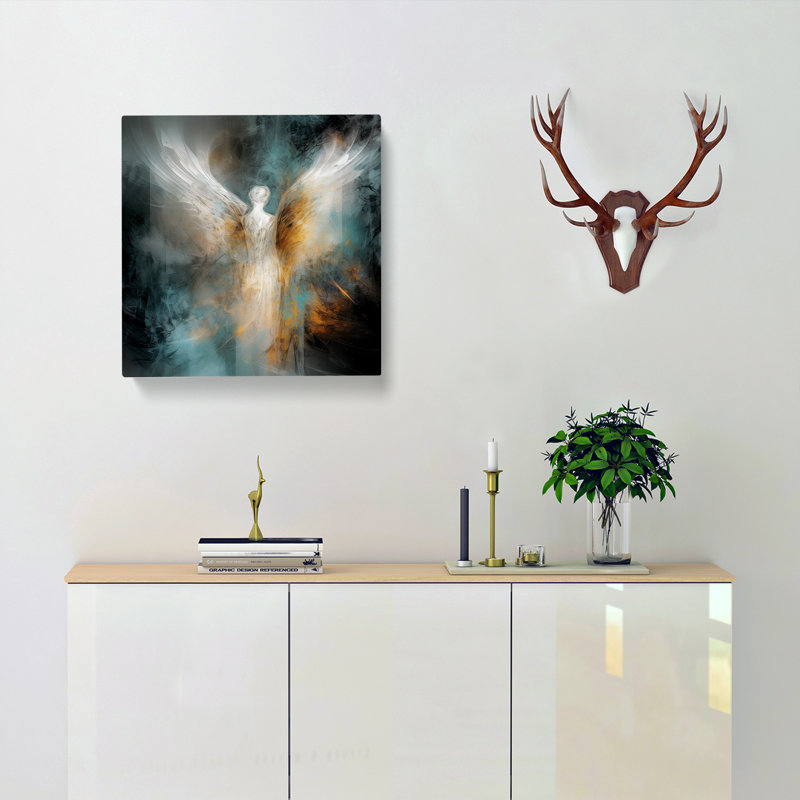 Angel Abstract - Print, 35cm H x 35cm W x 3cm D