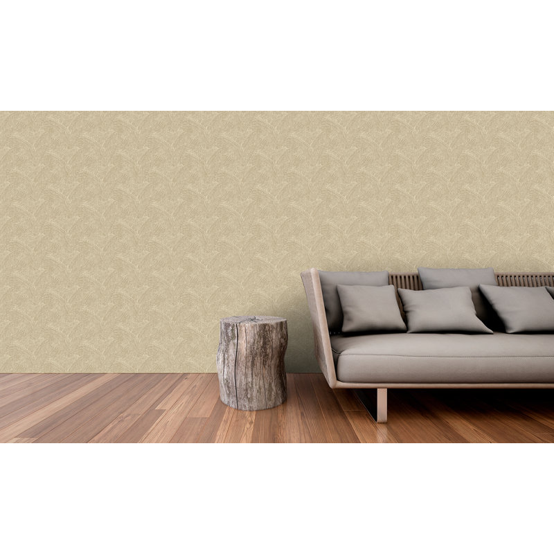 Malins 10.05m x 53cm Textured Matte Wallpaper Roll, Beige/Brown