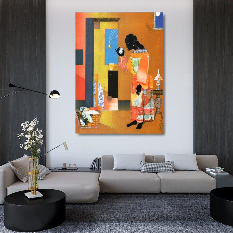 Falling Star, 1979, 48" H x 35" W