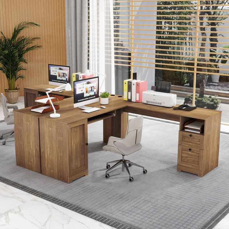 Britanni L-Shaped Executive Desk