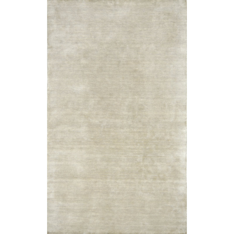 Tapis ivoire en laine tissé à la main Chauvin, Rectangle 5 pi x 8 pi