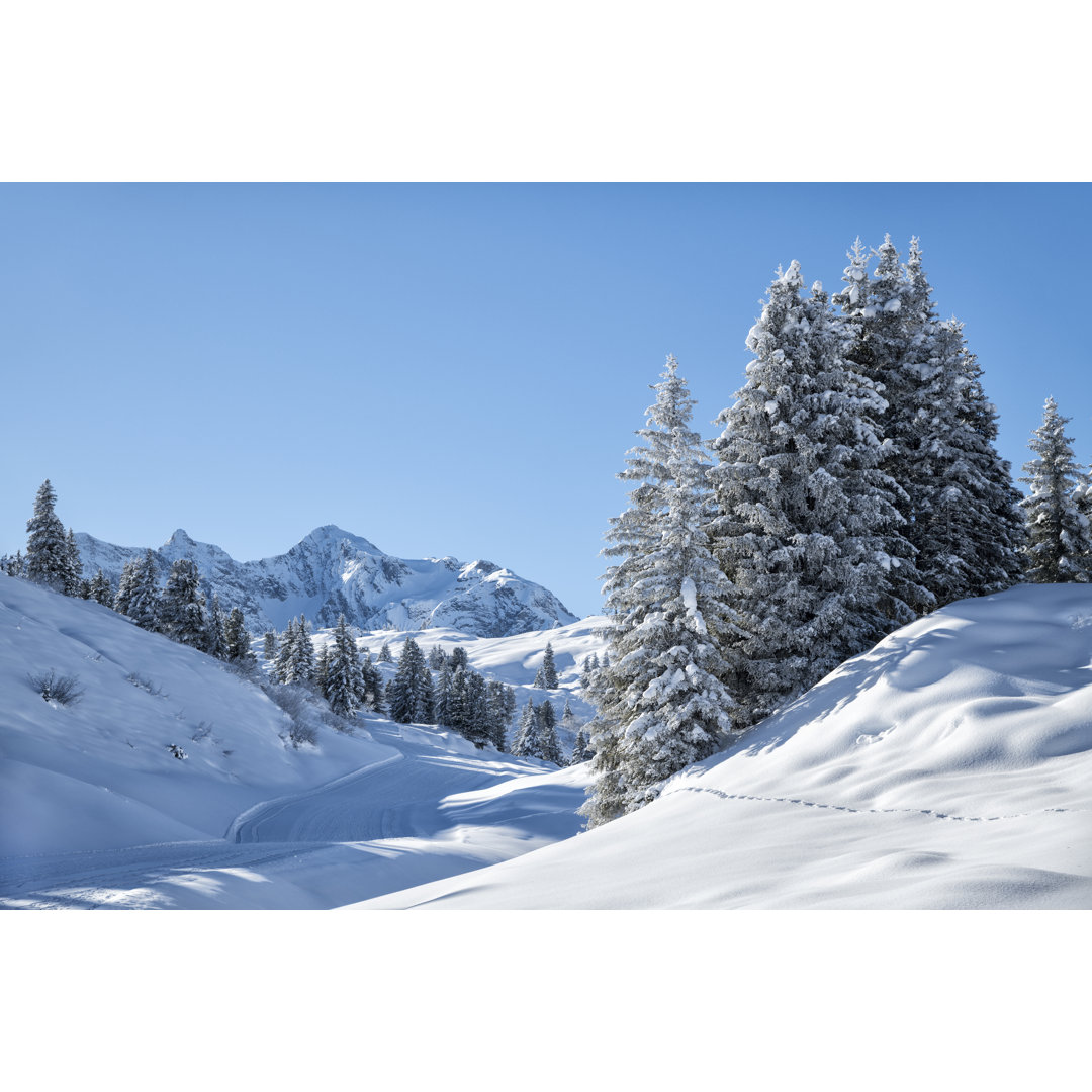 Winterlandschaft von Kemter - Kunstdrucke auf Leinwand