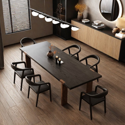 Table de salle à manger en bois de frêne