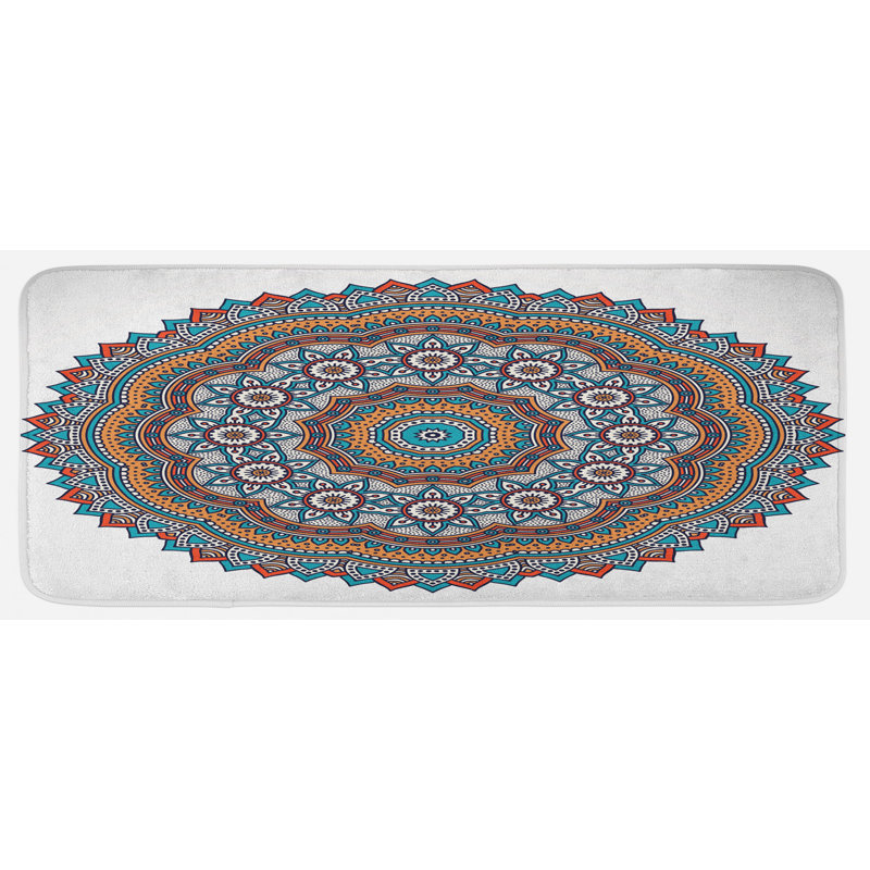 Tapis de cuisine mandala