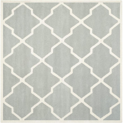 Carolene Hand Tufted Wool Geometric Rug