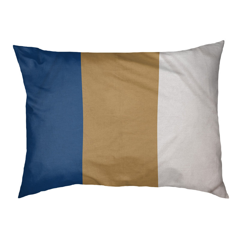 Kansas City Pet Bed, Medium (30" L x 40" W), Royal Blue/Gold/White