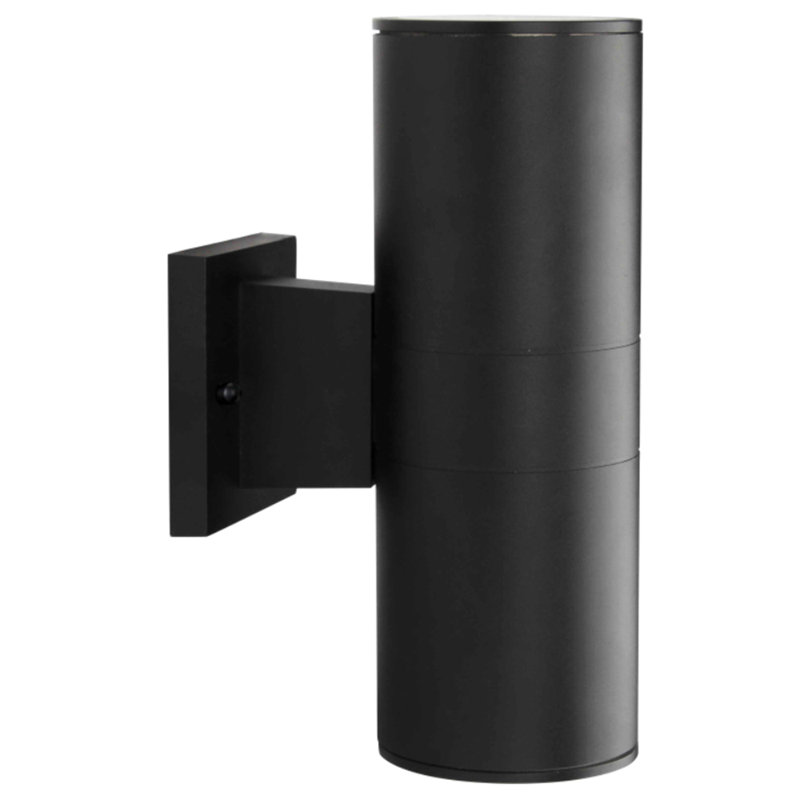 Applique murale d'extérieur à DEL intégrée à 2 ampoules H 11,5 po Zendra