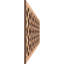 Moulure de charpente Somerset l 46 3/4 po x H 10 po x T 3/8 po, hickory-95198965-95198982