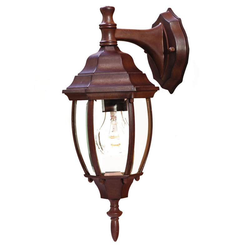 Luminaire suspendu lanterne globe suspendu, Marron foncé