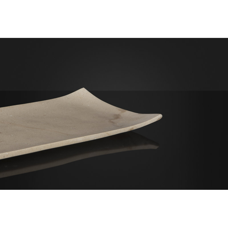 Onyx Decorative Tray, Bellagio, 0.3937" H x 9.8425" W x 3.937" D