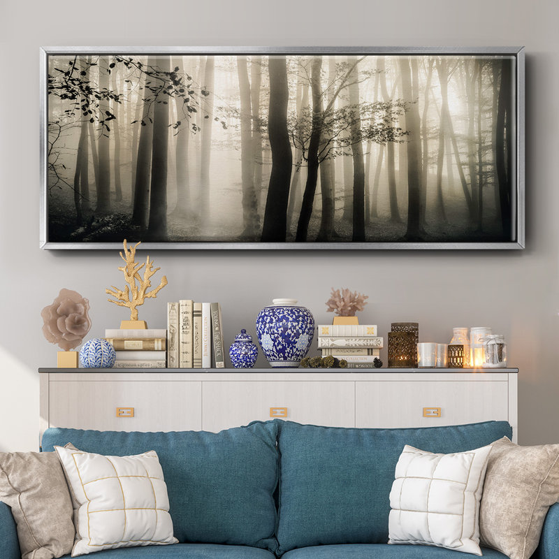 Light is Always There- Framed Canvas, 20" H x 50" W