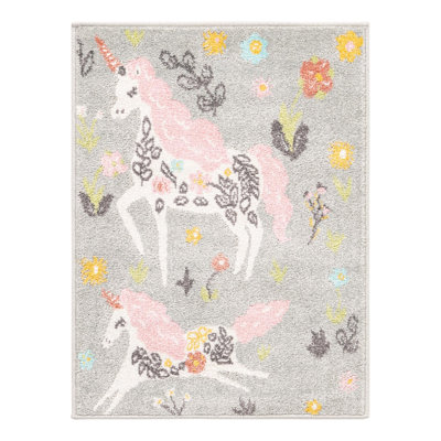 Whimsy Runner Polypropylene Plastic Rug