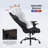 BestOffice Adjustable Reclining Faux Leather Swiveling PC & Racing Game Chair-1240755415