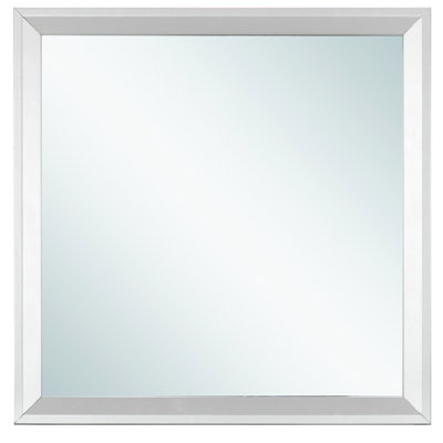 Silver Champagne Mirror By Glory Furniture - G1333-m, Chic, 36x2x36 In, 25 Lb Modern Elegance,