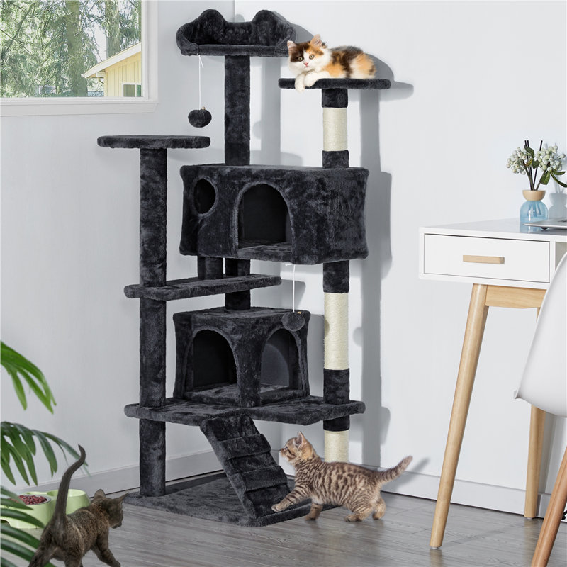 Multilevel  Cat Tree, Black