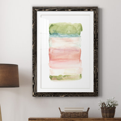 Skye III - Peinture encadrée sur papier
