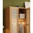 Simple Rattan Woven  Wardrobe