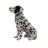 Sitting Dalmatian Dog Statue