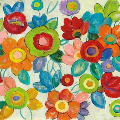 " Decorative Flowers Bright " by Silvia Vassileva