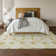 Premium Machine Washable Prisco Gold Rug